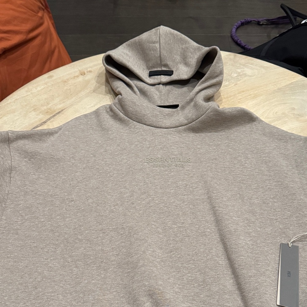 Essentials Stone Gray Hoodie